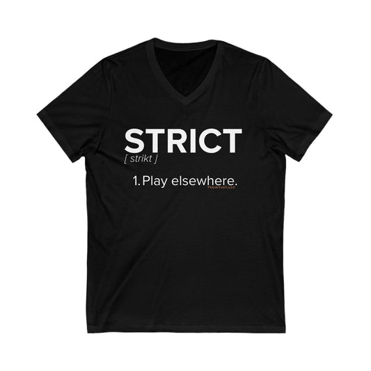 Strict V Neck Tee - Success